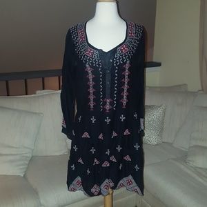 Johnny Was Embroidered Dress